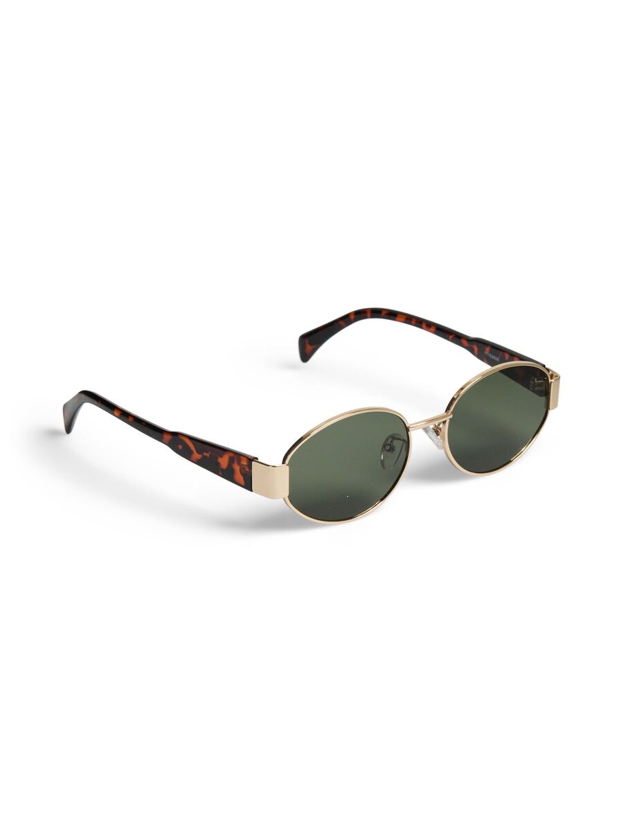 Product carousel image 2 PCKATE SUNGLASSES, Gold Colour