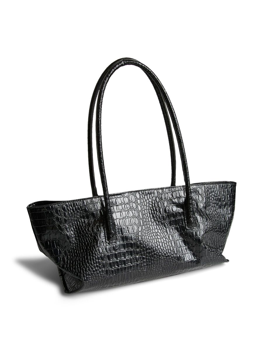 Pcolivia croco bag, colour: black, black