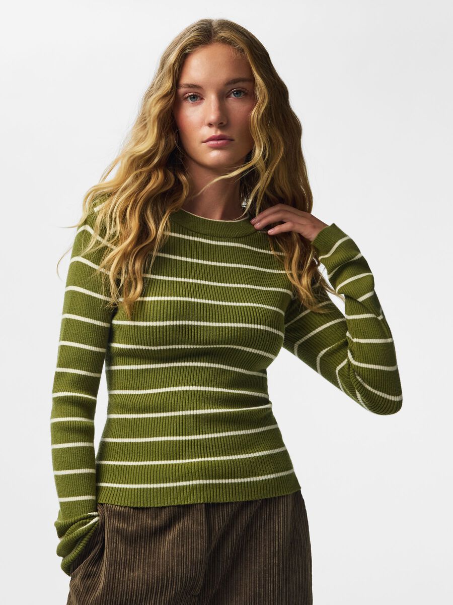 Product carousel image 1 PCMIRA PULL EN MAILLE, Sphagnum