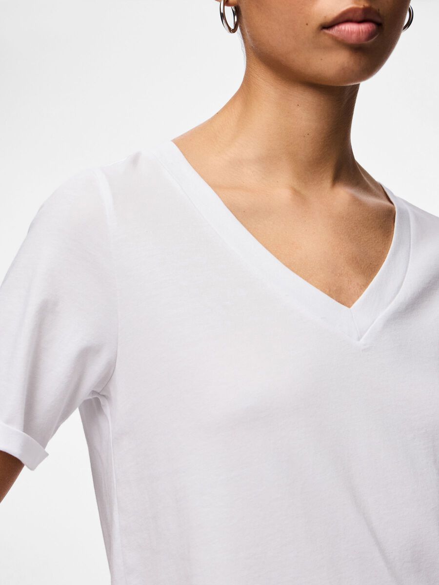 Carousel image 4 PCRIA T-SHIRT, Bright White
