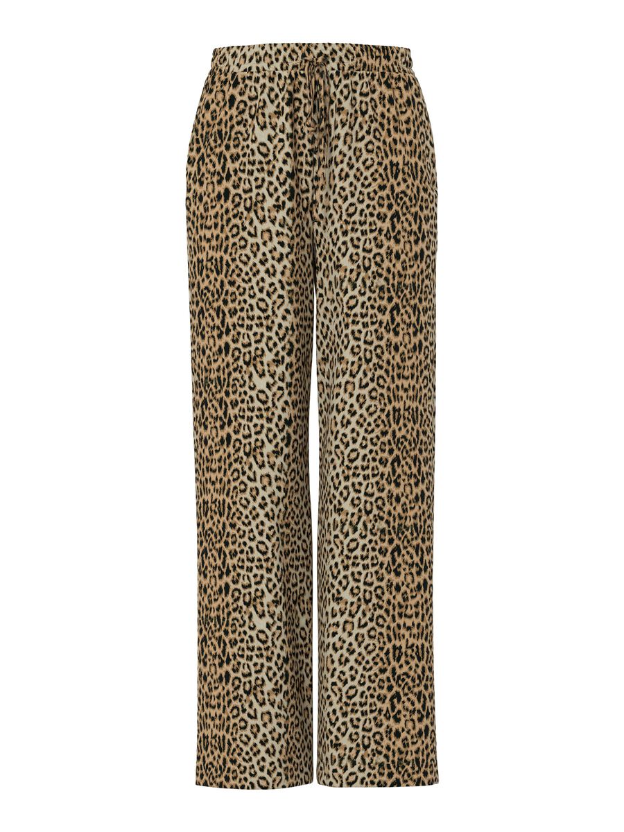 Product carousel image 2 PCBOSELLA HW PRINT WIDE LEG HOSE, Natural