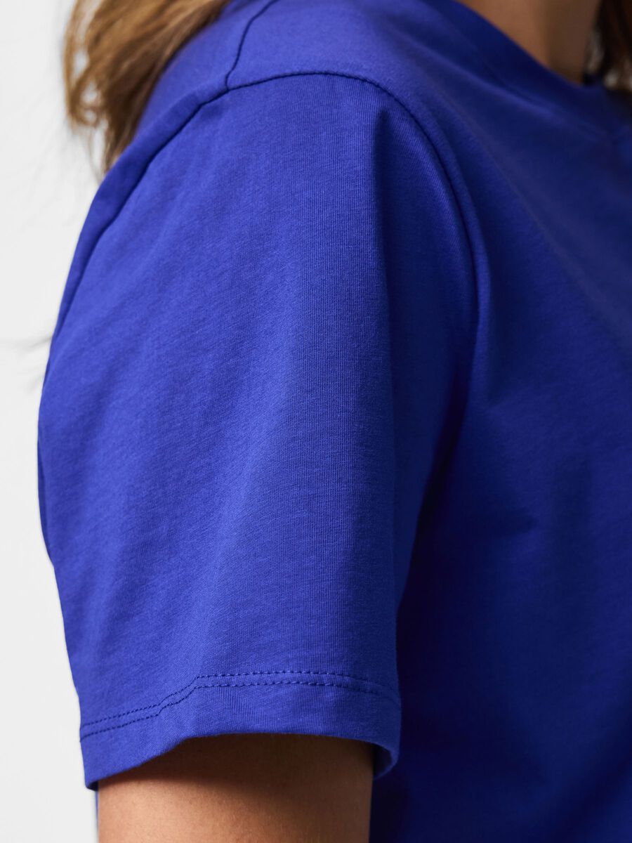 Carousel image 6 PCRIA COTTON T-SHIRT, Bluing
