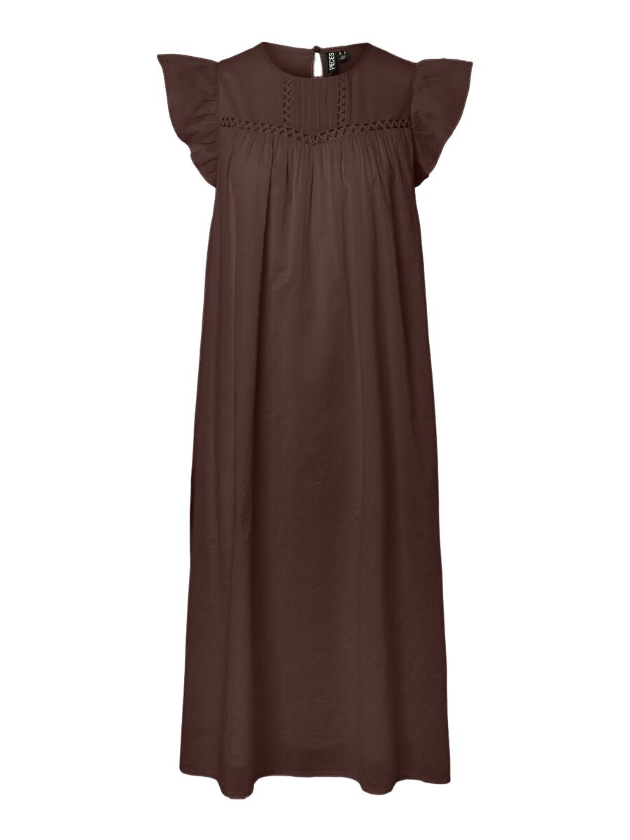 Product carousel image 2 PCASTRID CAP SLEEVE MIDI DRESS, Hot Fudge