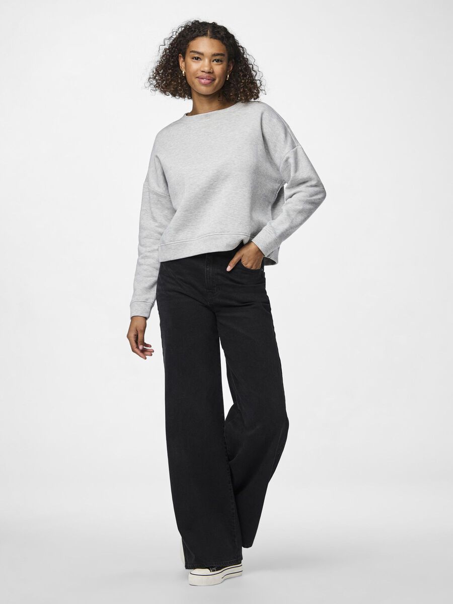 Carousel image 3 PCCHILLI SWEATSHIRT, Light Grey Melange
