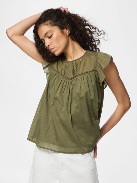 Pieces PCASTRID SLEEVELESS TOP, Burnt Olive, highres - 17161781_BurntOlive_003.jpg
