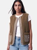 Product image thumbnail 1 PCANASTACIA - PELUCHE GILET SANS MANCHES, Greige