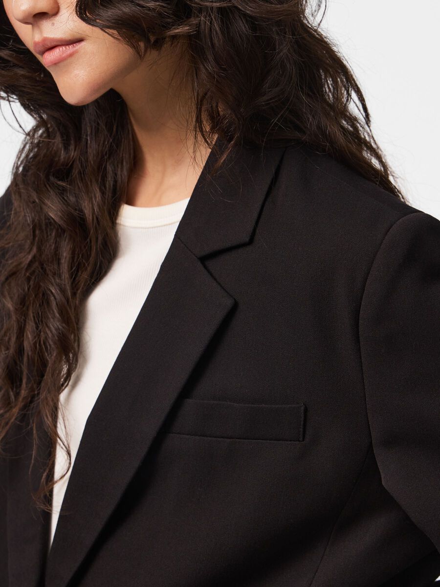 Carousel image 7 BLAZER OVERSIZE, Black