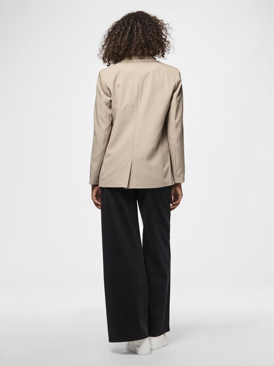 Product carousel image 2 PCBOZZY LEOPARD BLAZER, Silver Mink