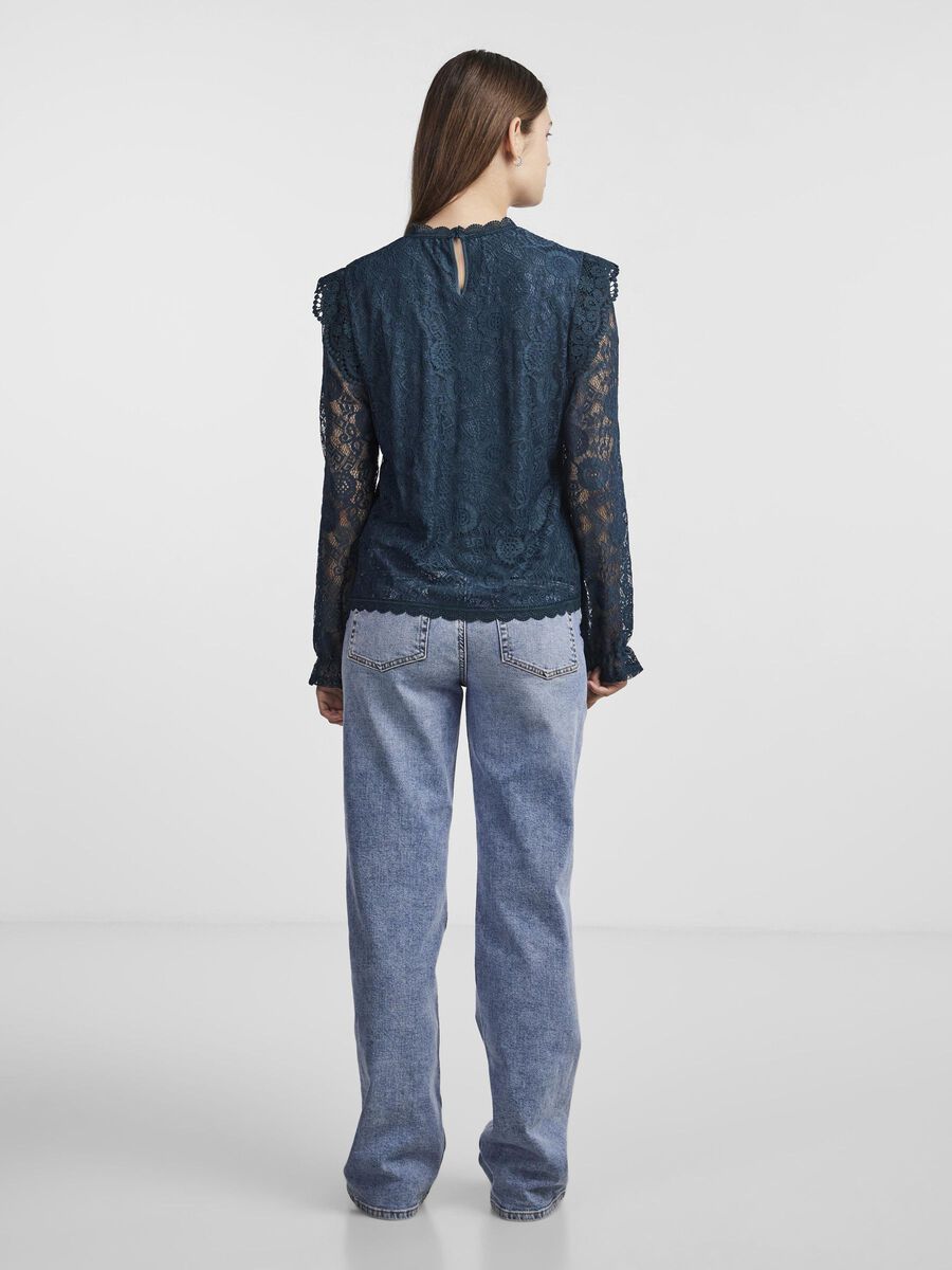 Product carousel image 2 BLUSA DE MANGA LARGA, Reflecting Pond