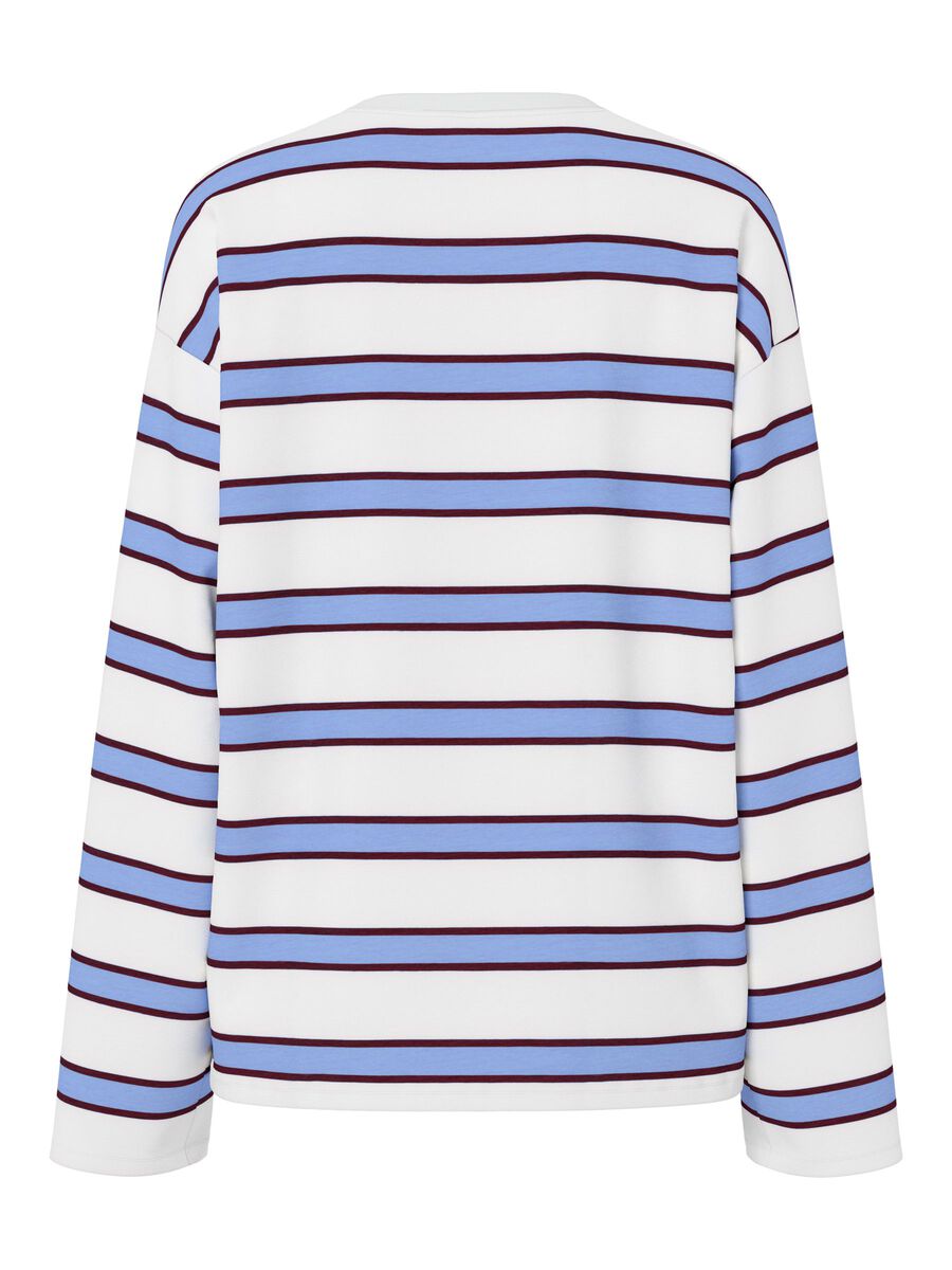 Carousel image 7 PCMILA LOOSE LONG SLEEVED TOP, Hydrangea