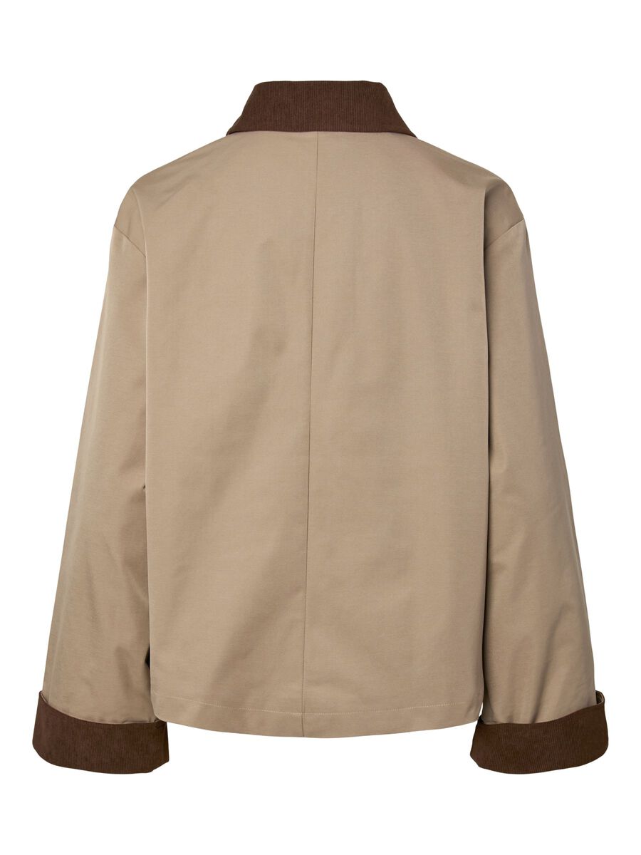 Carousel image 7 PCJORMA SHORT LIGHTWEIGHT JACKET, Greige