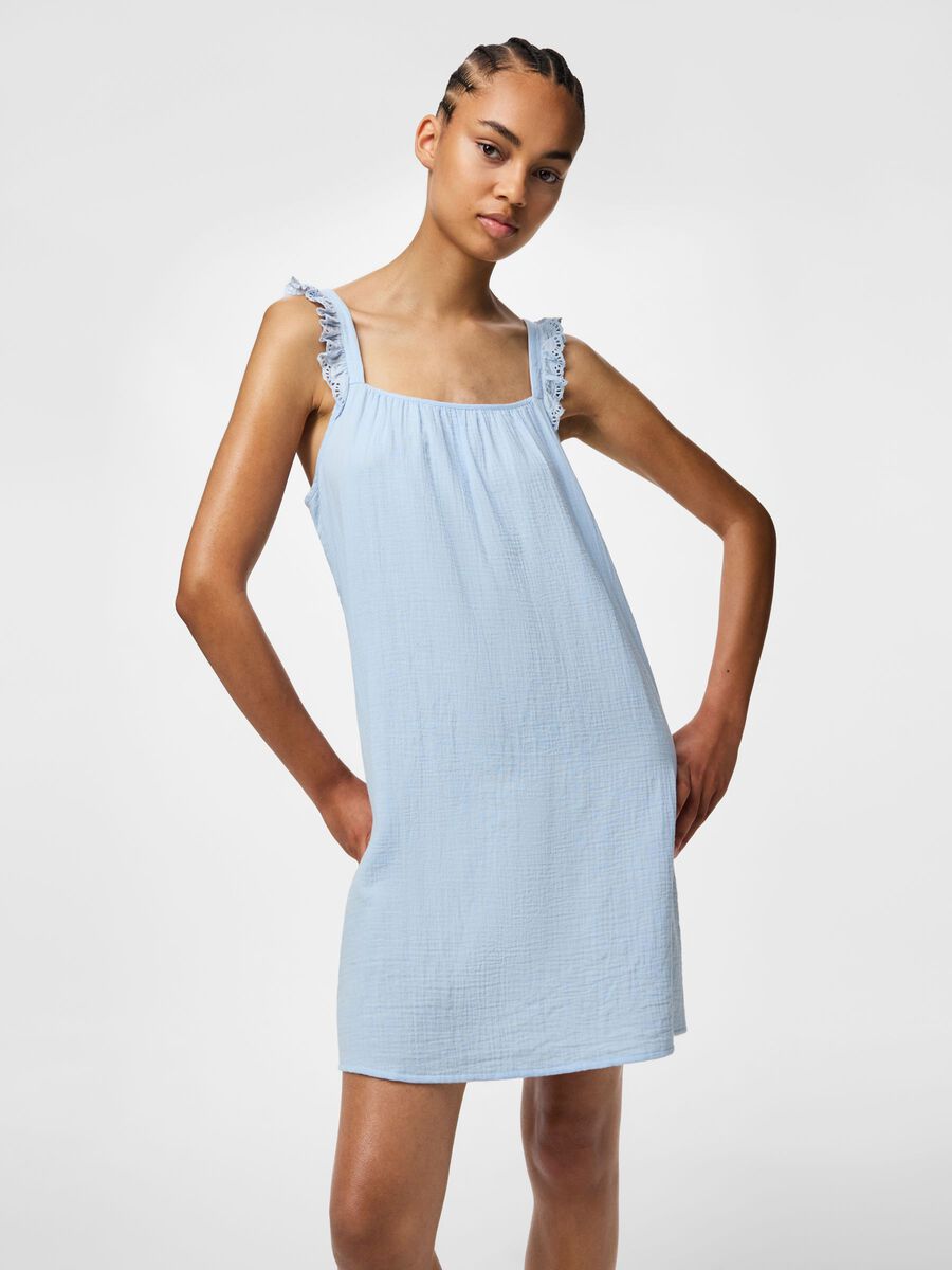 Carousel image 6 PCSASTINA STRAP MINI DRESS, Cashmere Blue