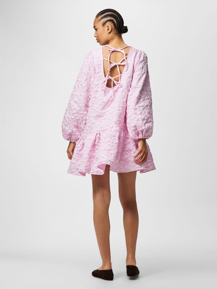 Carousel image 2 PCGRETCHEN MINI DRESS, Pink Tulle