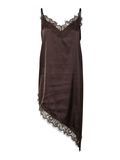 Product image thumbnail 6 PCNOMI SATIN LACE MINI DRESS, Hot Fudge