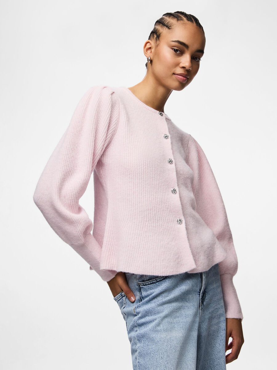 Product carousel image 1 CARDIGAN A MAGLIA, Pink-A-Boo