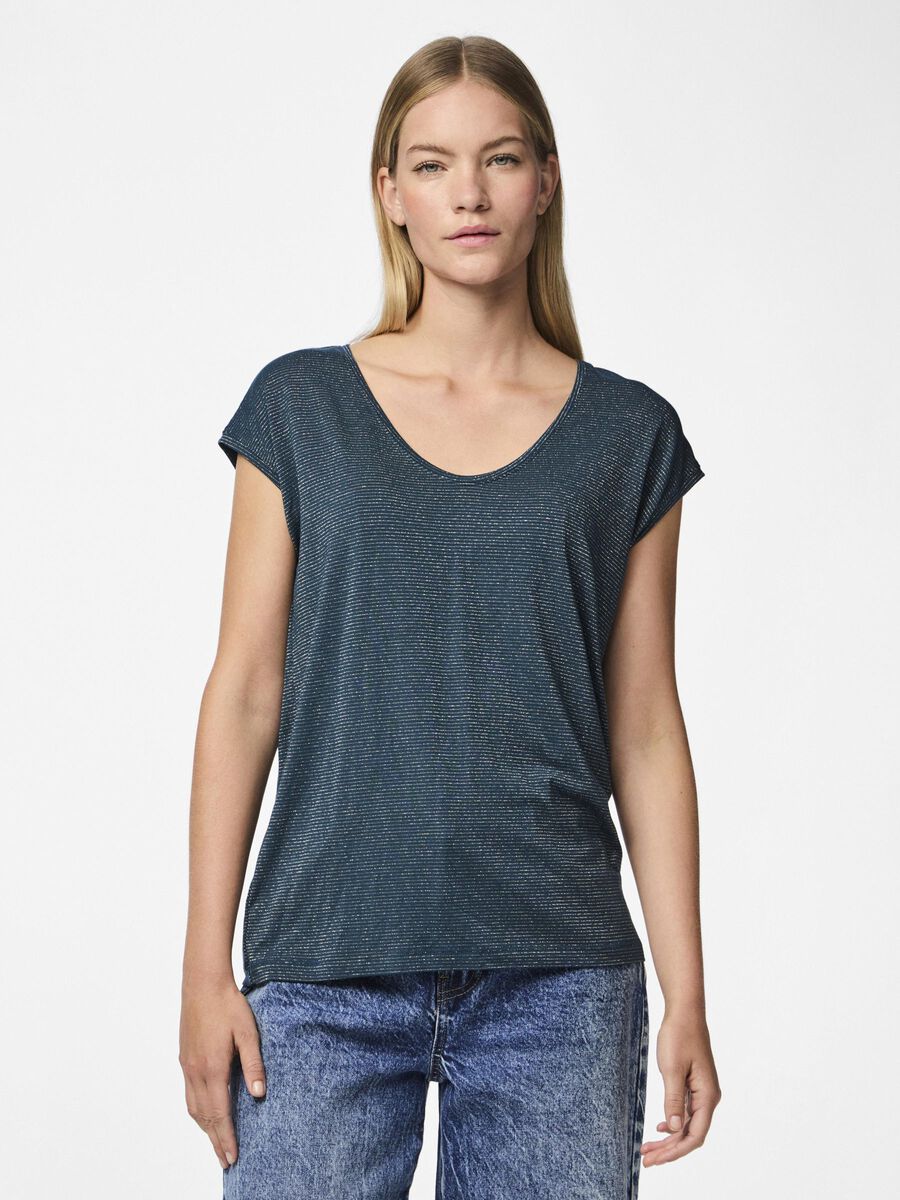 Carousel image 1 PCBILLO PAILLETTES T-SHIRT, Reflecting Pond