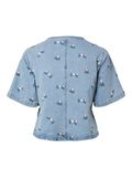 Product image thumbnail 8 PCFLORA BESTICKTES DENIM WICKEL WICKELOBERTEIL, Light Blue Denim