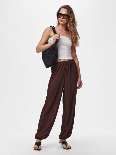 Pieces PCJOLIVIA HWLACE DETAIL BALLOON TROUSERS, Hot Fudge, highres - 17170422_HotFudge_1339545_005.jpg