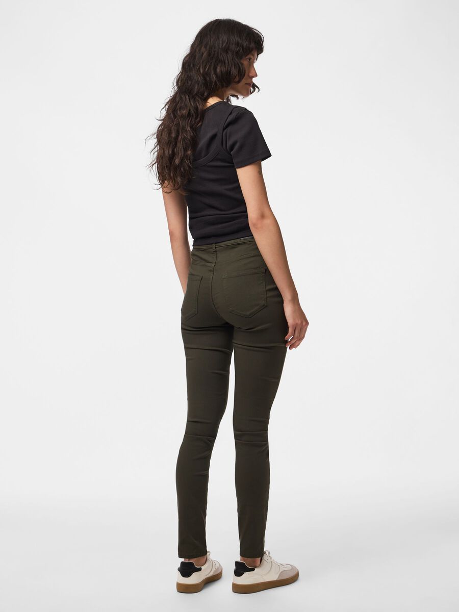 Carousel image 2 PCHIGHSKIN HW JEGGINGS, Forest Night