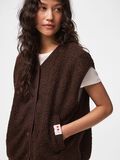 Product image thumbnail 4 PCKATTY TEDDYFLEECE WESTE, Hot Fudge