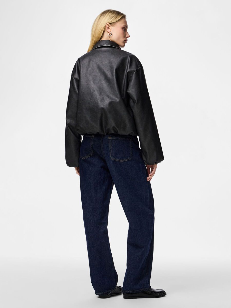 Carousel image 2 PCGISELLE WASH BESCHICHTETE BOMBERJACKE, Black
