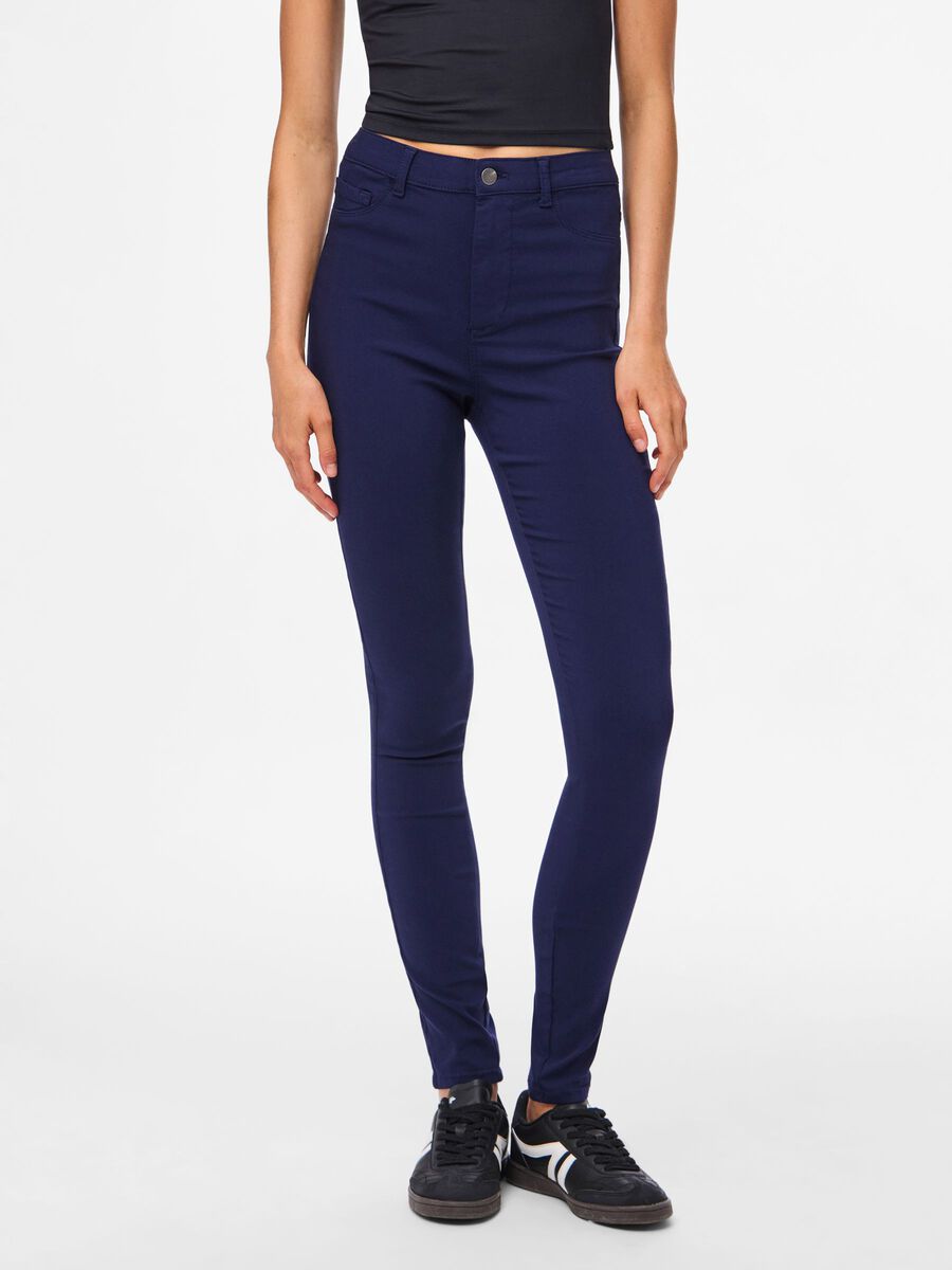 Product carousel image 1 PCHIGHSKIN HW JEGGINGS, Maritime Blue