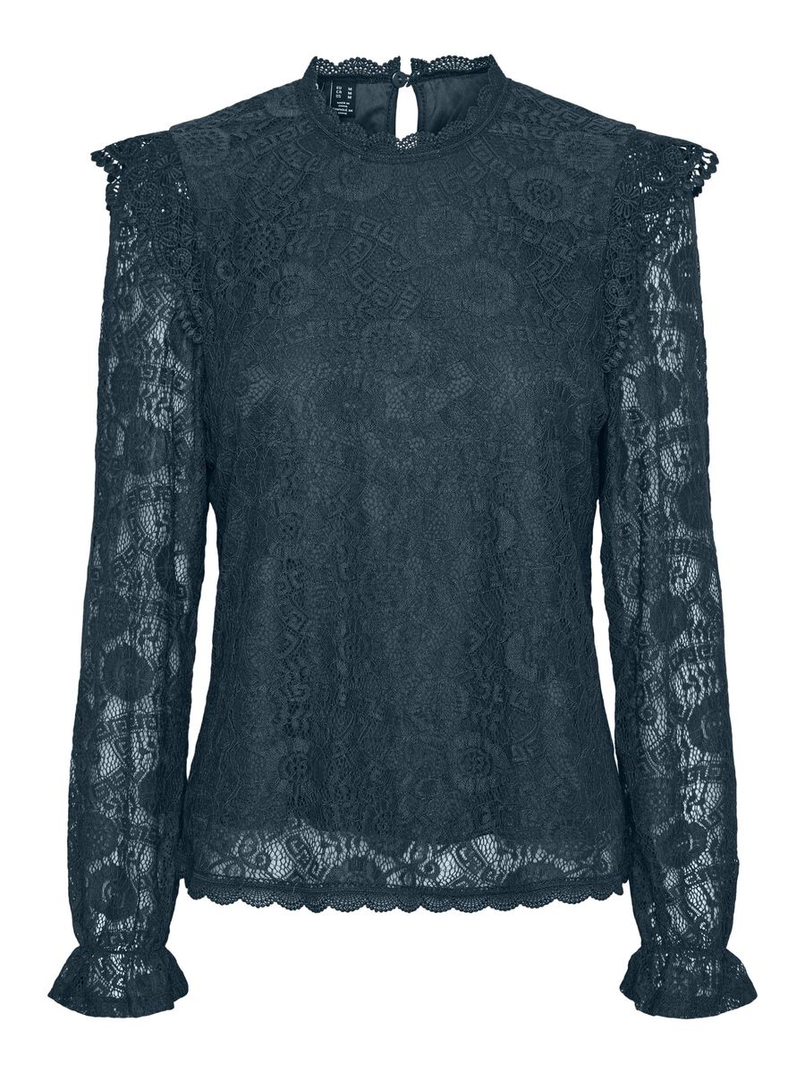 Product carousel image 1 BLUSA DE MANGA LARGA, Reflecting Pond