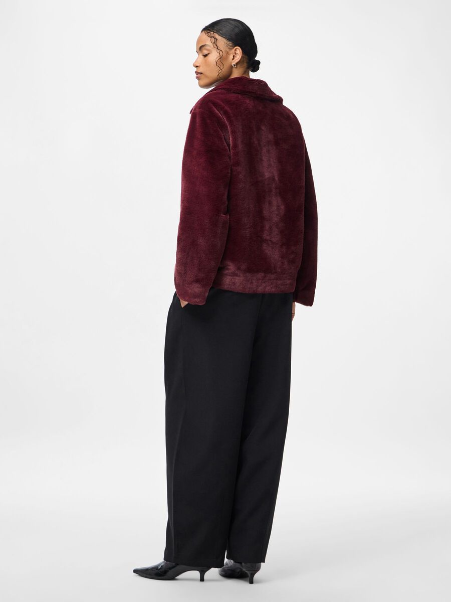 Carousel image 2 PCROBYN FLAUSCH JACKE, Tawny Port