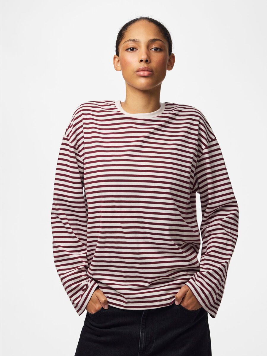 Carousel image 7 PCSADIE LONG SLEEVED TOP, Cloud Dancer