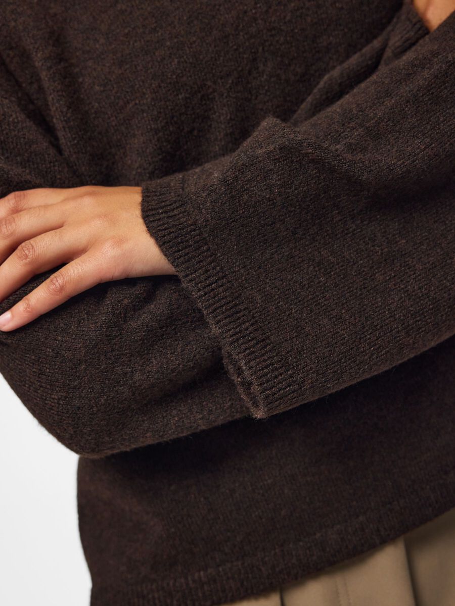 Jumper, colour: hot fudge, ruskeat, luova