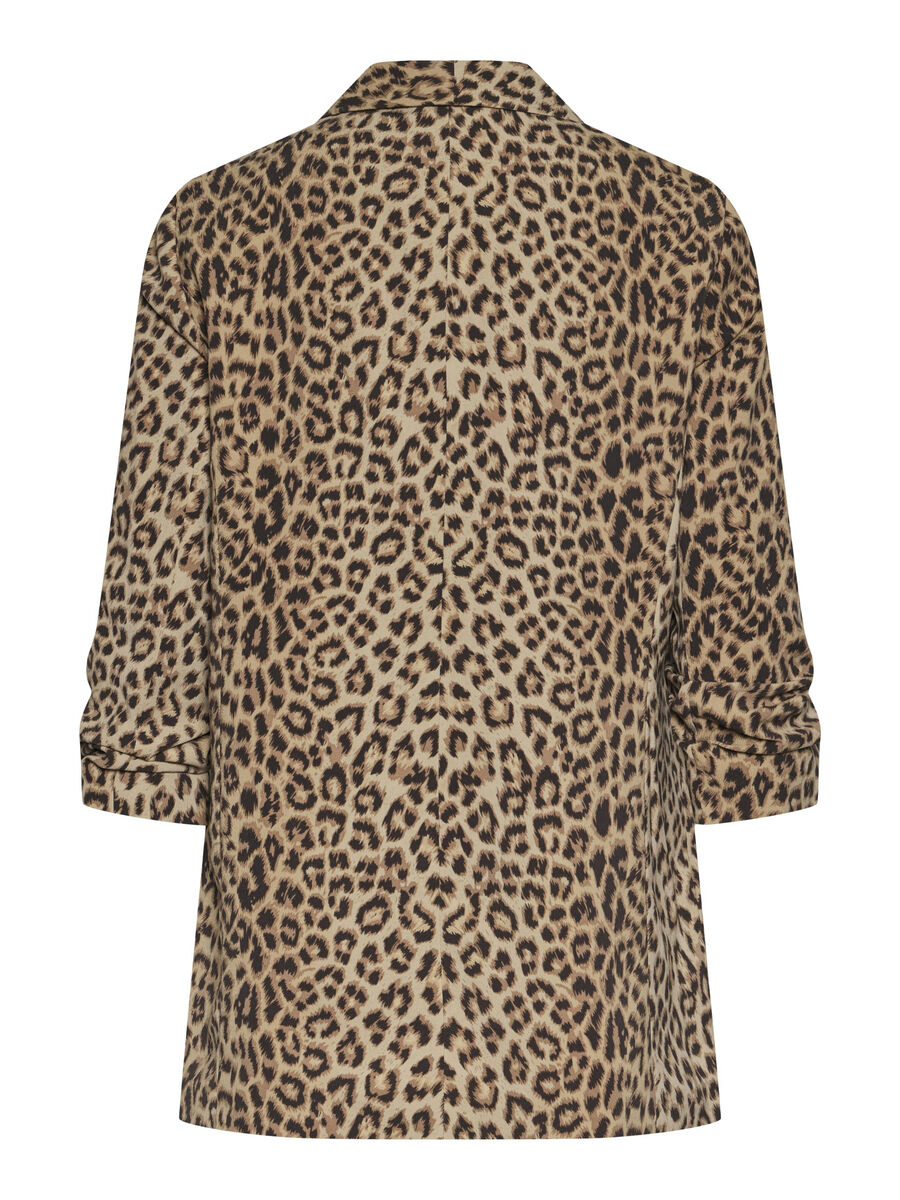Carousel image 3 PCBOSELLA 3/4 PRINTED BLAZER, Natural
