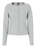Product image thumbnail 5 PCMARIE POINTELLE CARDIGAN, Light Grey Melange