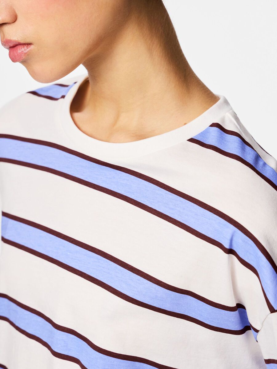 Carousel image 6 PCMILA LOOSE LONG SLEEVED TOP, Hydrangea