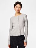Product image thumbnail 1 PCMARIE POINTELLE CARDIGAN, Light Grey Melange