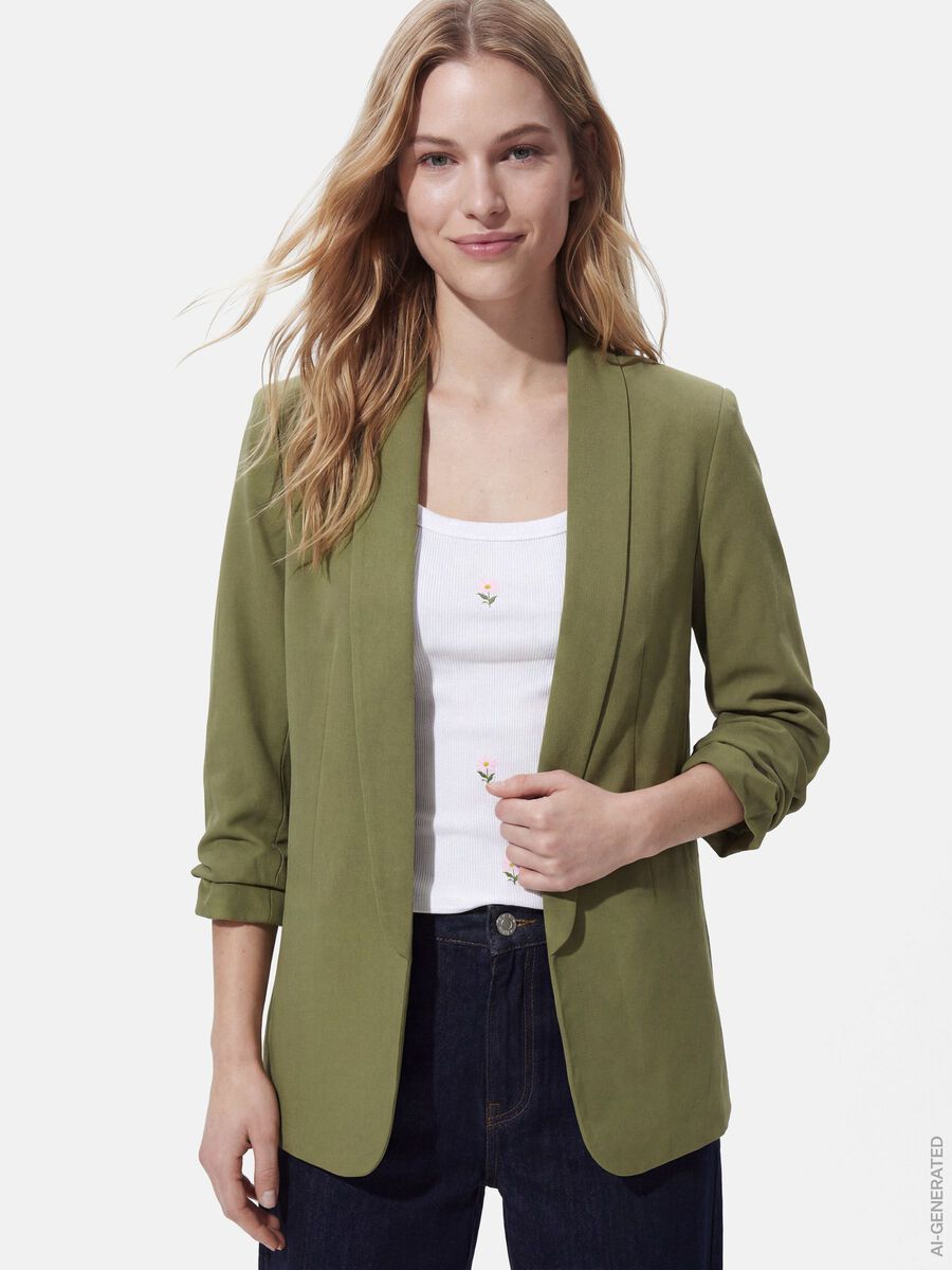 Product carousel image 1 PCBOSELLA BLAZER, Sphagnum
