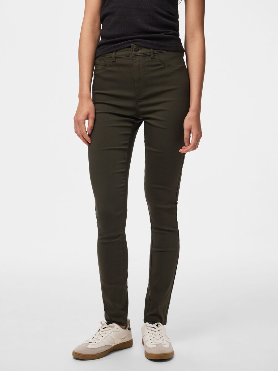 Carousel image 3 PCHIGHSKIN HW JEGGINGS, Forest Night