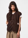 Product image thumbnail 1 PCKATTY TEDDYFLEECE WESTE, Hot Fudge
