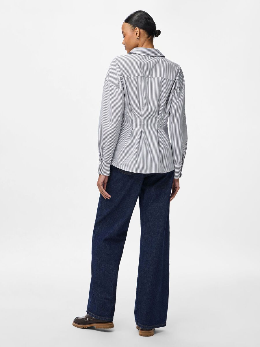 Carousel image 2 PCJULIA FITTED SHIRT, Bright White