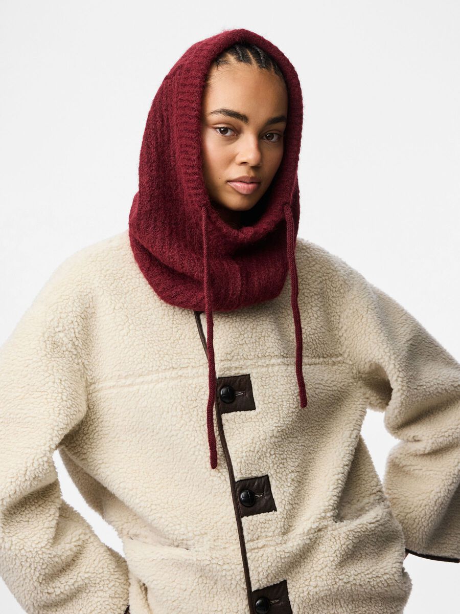 Product carousel image 2 PCNAMBI BALACLAVA, Tawny Port