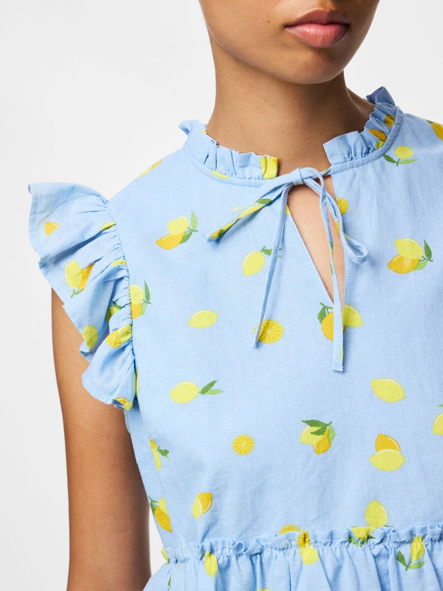 Carousel image 4 PCEMMA  BLOUSE, Cashmere Blue