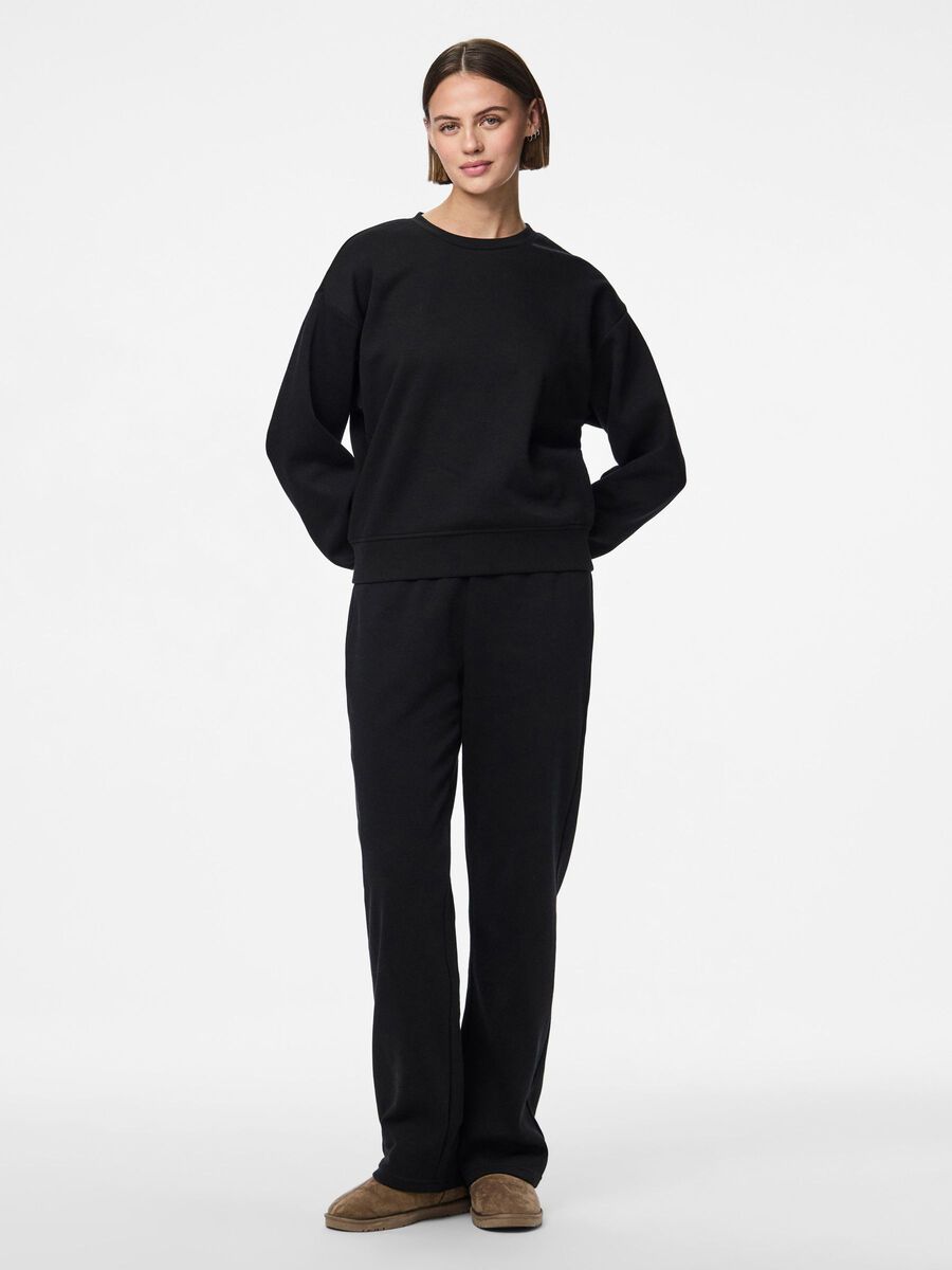 Carousel image 3 PCCHILLI LOOSE FIT SWEATSHIRT, Black