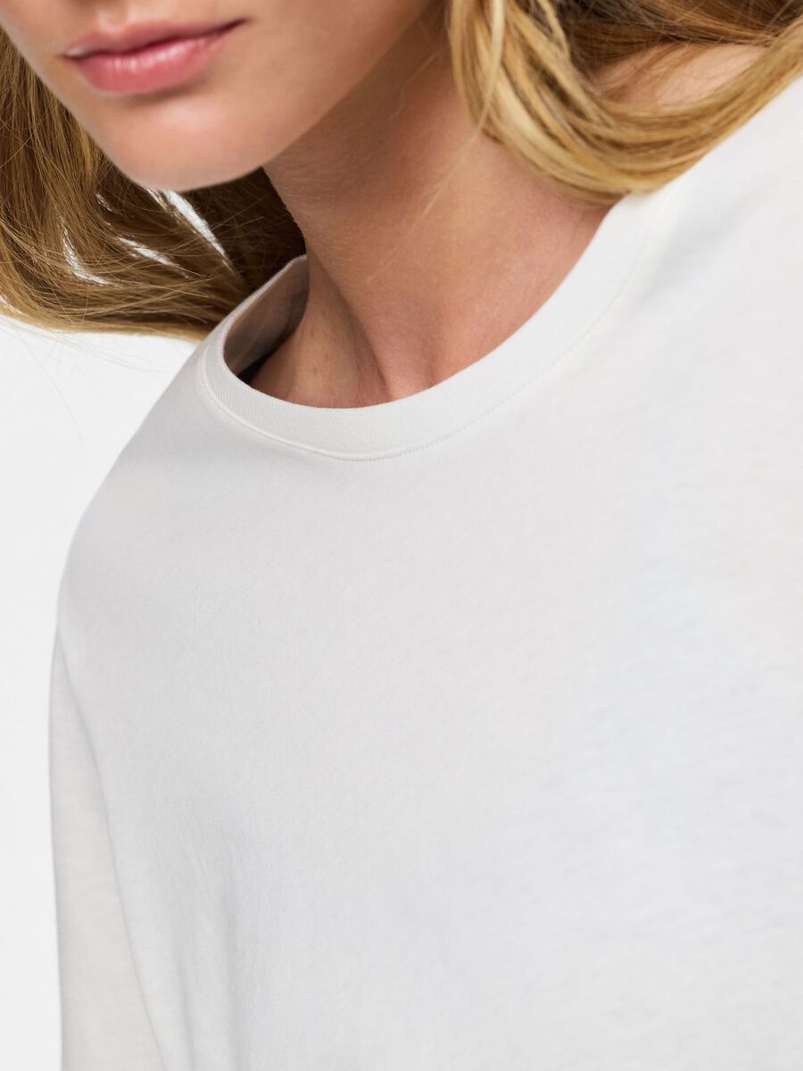 Carousel image 4 PCASHLEY FIT  LONG SLEEVED TOP, Bright White