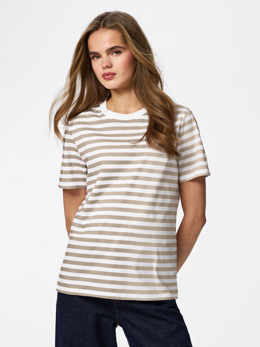 Product carousel image 1 PCRIA T-SHIRT, Silver Mink