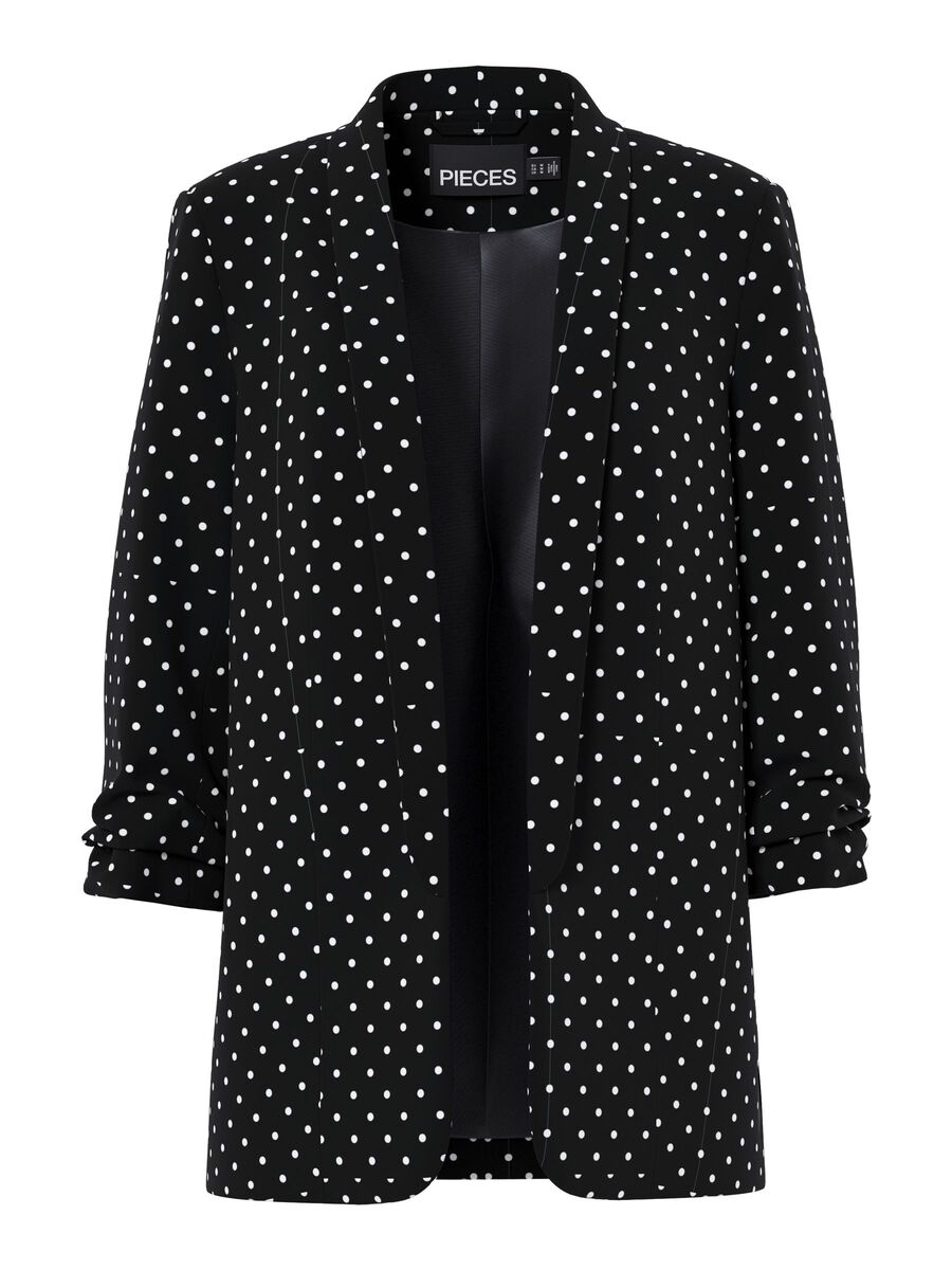Carousel image 5 PCBOSELLA 3/4 PRINTED BLAZER, Black