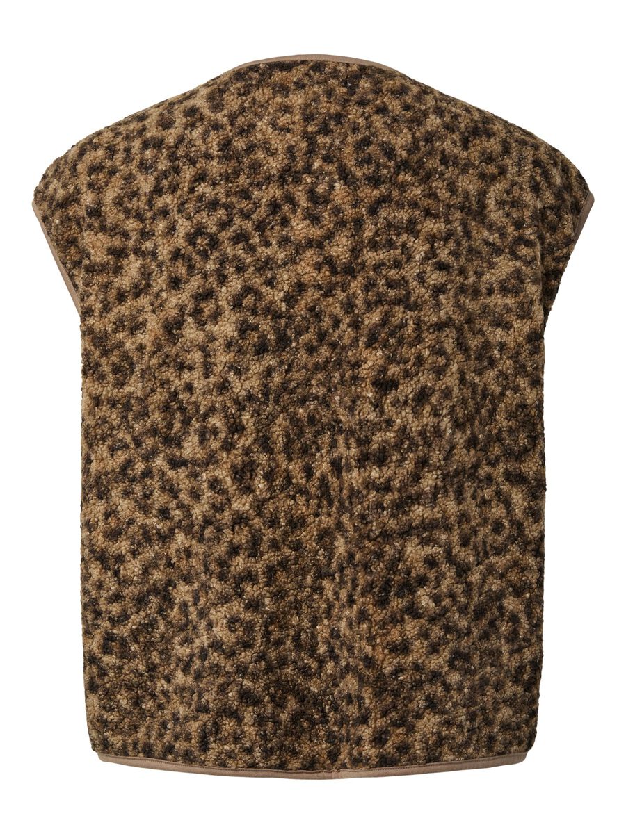 Carousel image 6 PCKATTY TEDDY VEST, Tannin