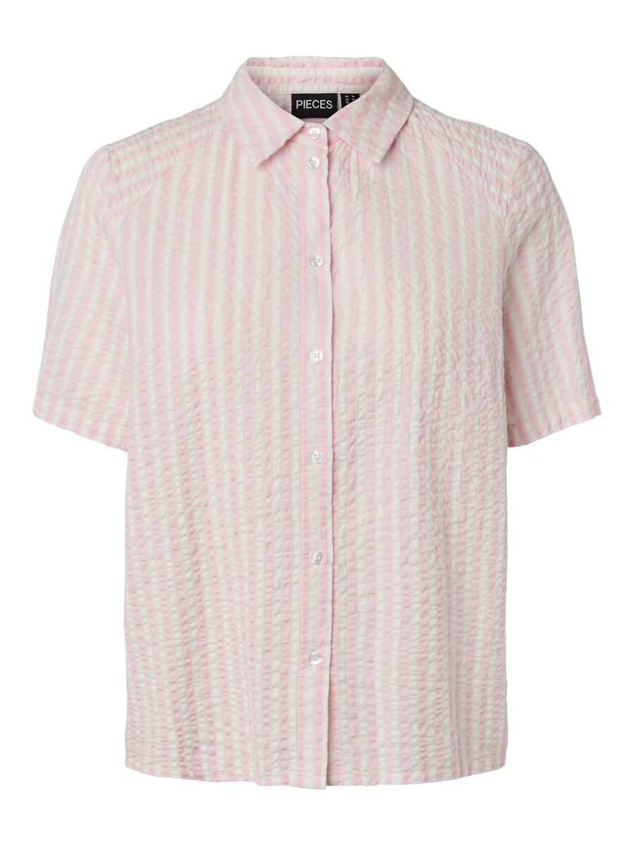 Product carousel image 2 PCSTINNA OVERHEMD MET KORTE MOUWEN, Roseate Spoonbill