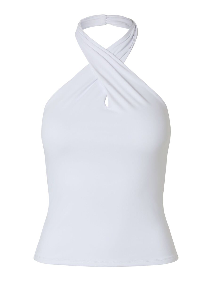 Carousel image 5 PCLULA HALTERNECK TOP, Bright White