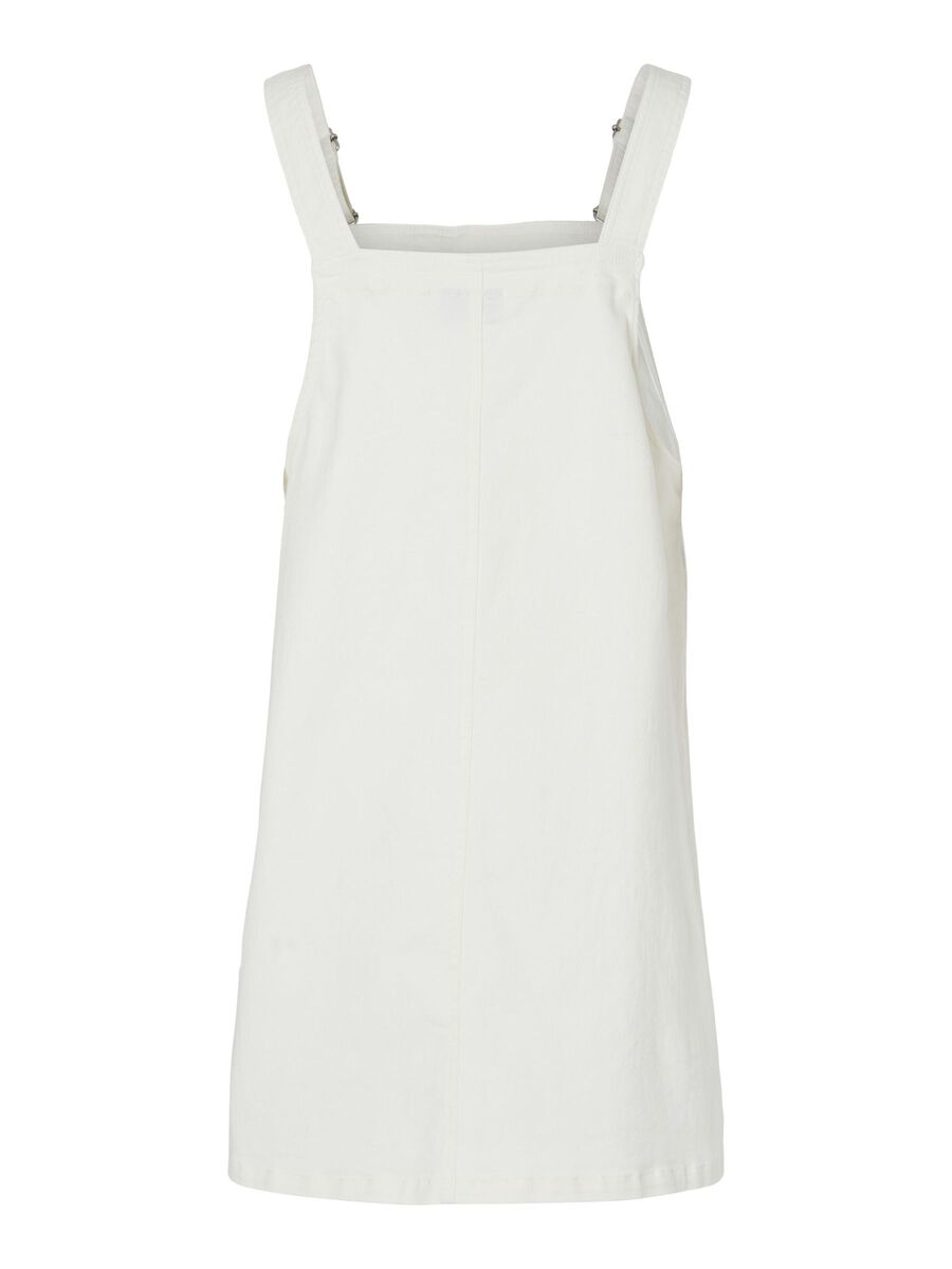 Carousel image 6 PCMONICA DENIM SPENCER DRESS, Bright White