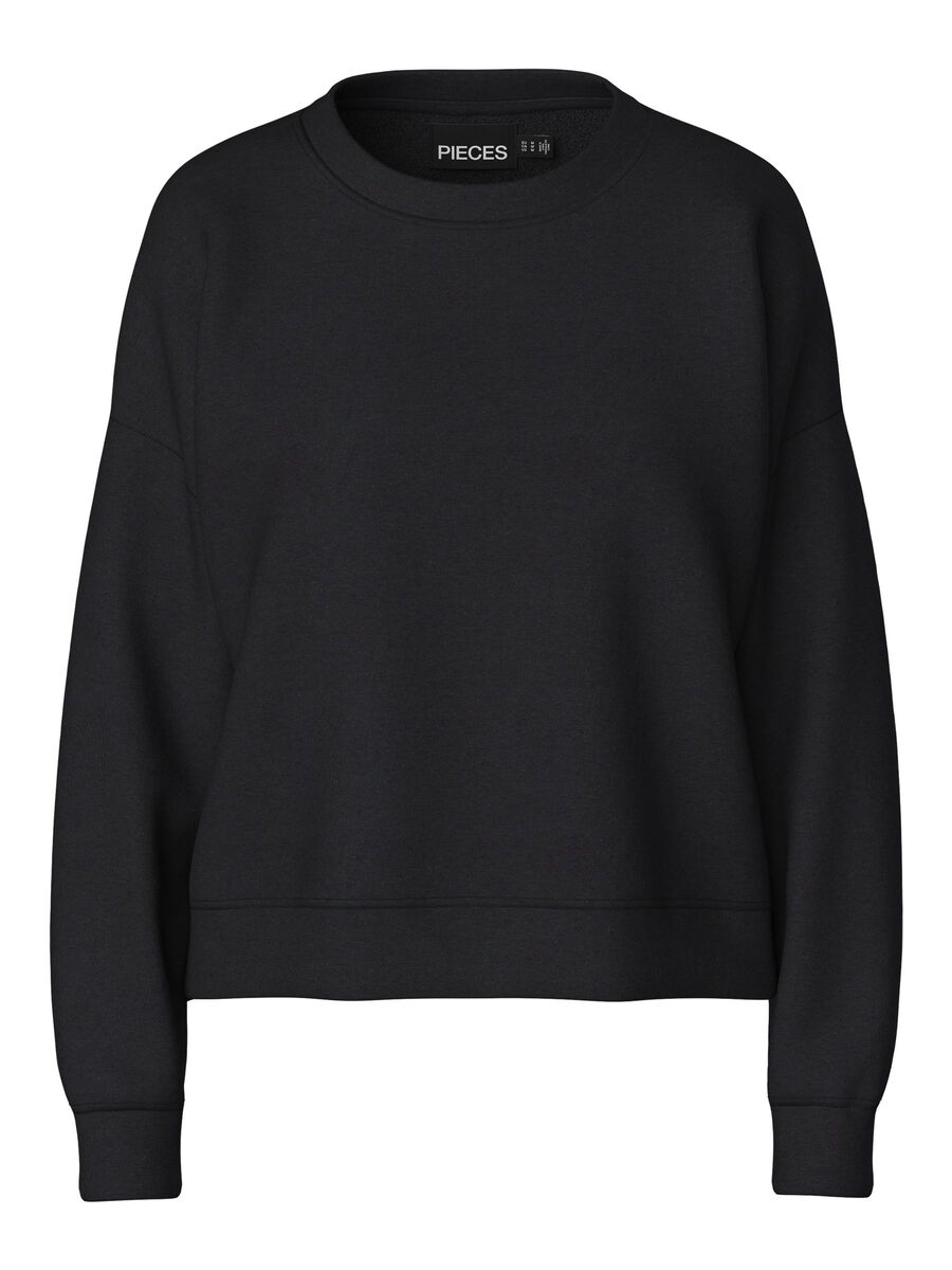 Carousel image 6 RELAXED FIT SWEATSHIRT, Black