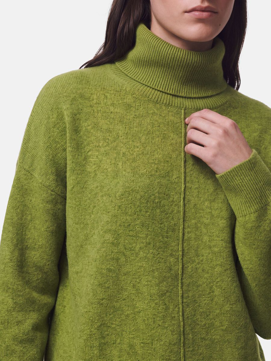 Carousel image 4 PCMALOU  HIGH-NECK JUMPER, Woodbine
